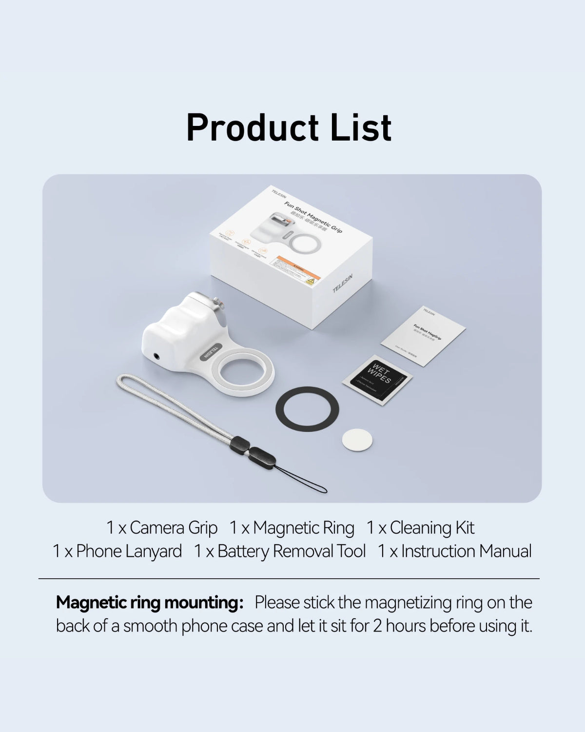Telesin Magnetic Creator Grip